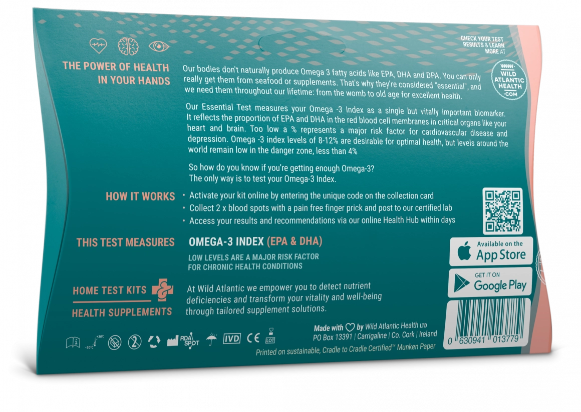 Omega 3 Home Test Kit